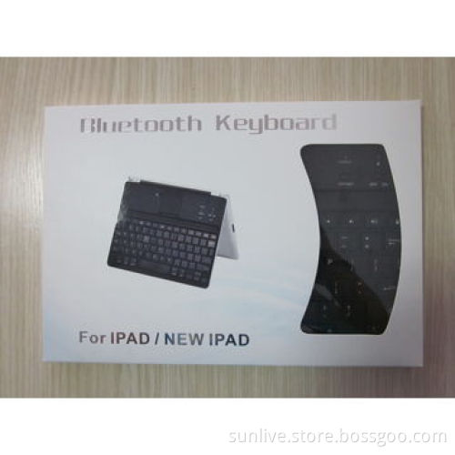 Ultra-thin Bluetooth Keyboard with Magnet to Fix and Protects iPad 2/3/4